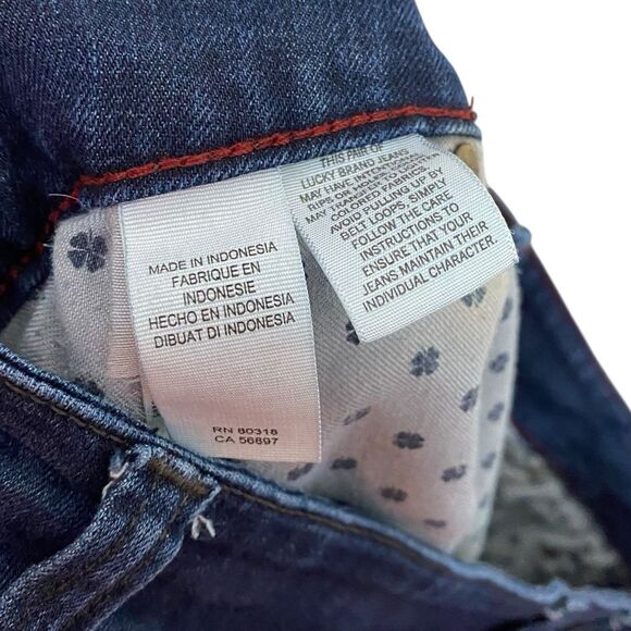 Lucky Brand Jeans Womens 18W Emma Legging High Rise Classic Y2K Denim 40x28 - Picture 9 of 11